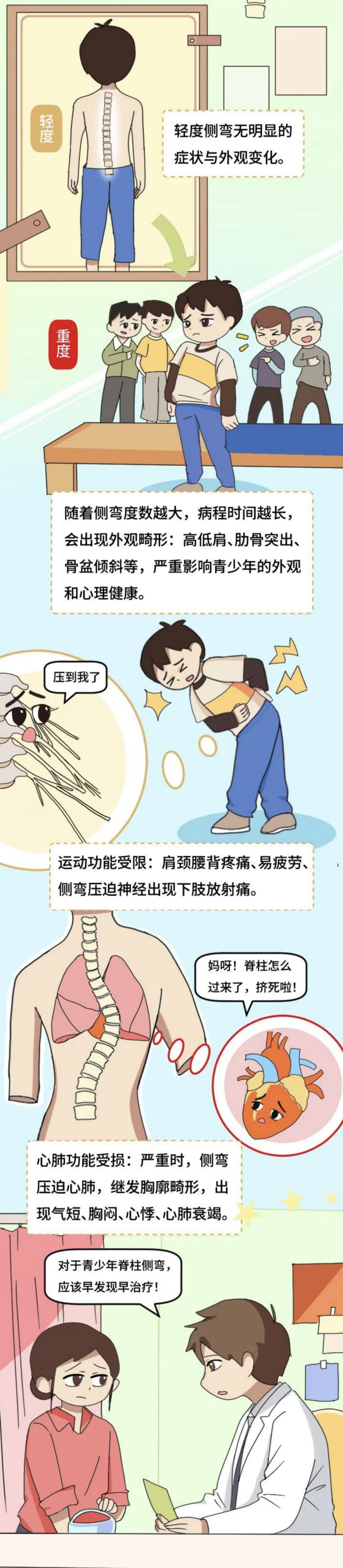 图文组一等奖《挺起脊梁的小朋友:小直的健康“脊”密》